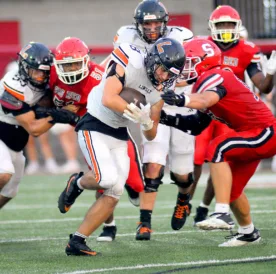 Linsly Can't Slow Down Big Red As Steubenville Dedicates Decisive Win